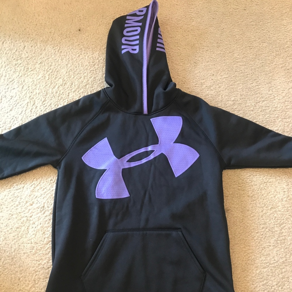 Girls Under Armour Hoodie Sweatshirt